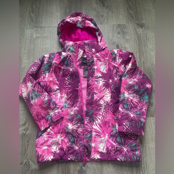 Northface girls raincoat size large 14/16 - Picture 1 of 4